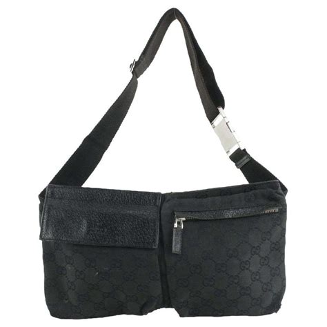 black gucci fanny